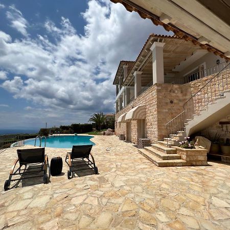Endless Blue Villa Anávyssos Eksteriør bilde