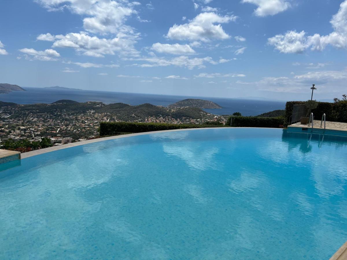 Endless Blue Villa Anávyssos Eksteriør bilde
