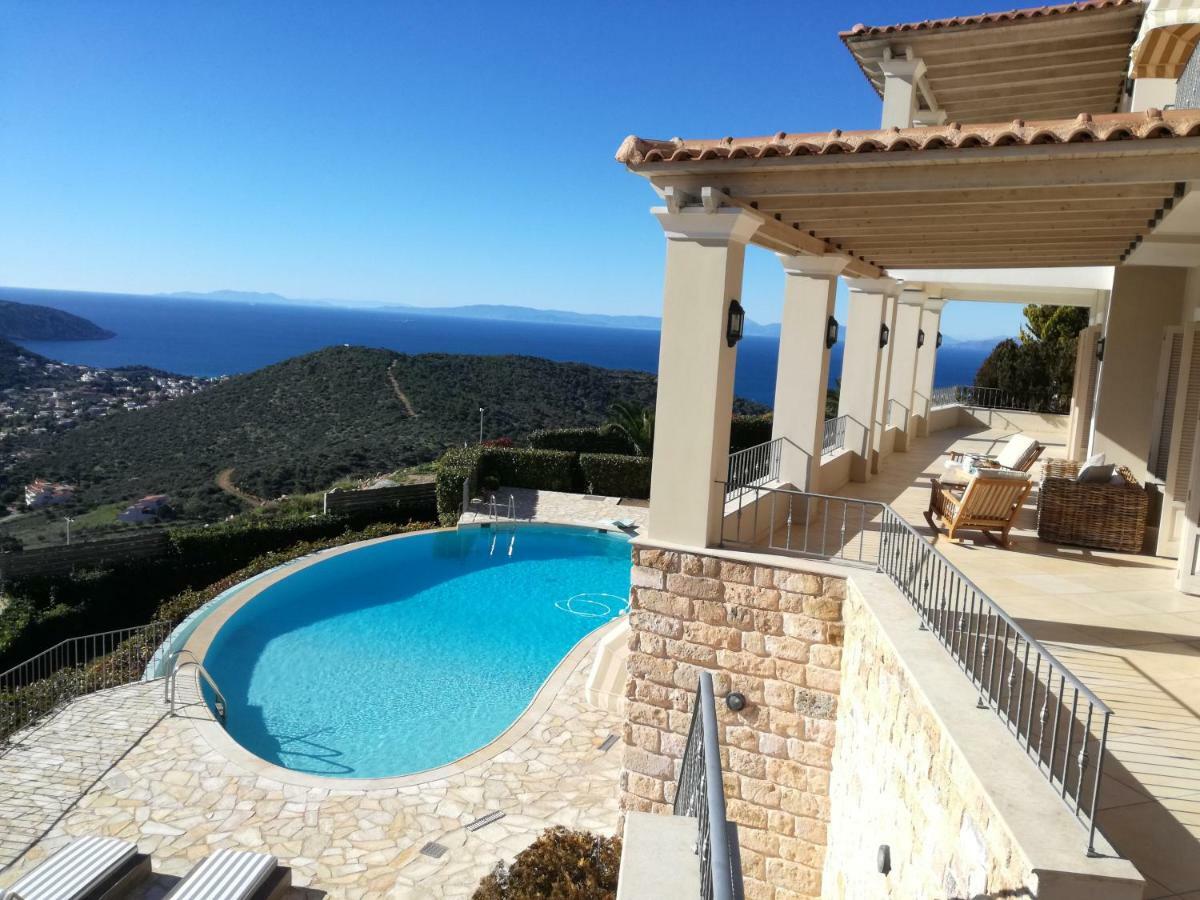 Endless Blue Villa Anávyssos Eksteriør bilde