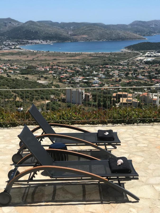 Endless Blue Villa Anávyssos Eksteriør bilde